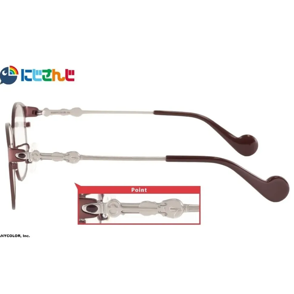 NIJISANJI VOLTACTION Collaboration Glasses Seraph Dazzlegarden Model