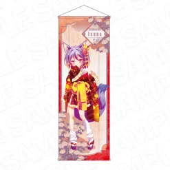 No Game No Life Extra Large Tapestry Izuna Hatsuse: Kimono Cyber Ver.
