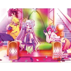No Game No Life Throne Fabric Poster