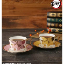 Noritake × Demon Slayer: Kimetsu no Yaiba Nezuko Kamado & Zenitsu Agatsuma Cup & Saucer Set