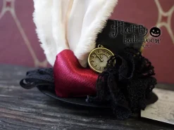 NO.S PROJECT White Rabbit Petit Silk Hat