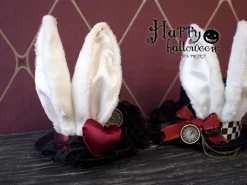 NO.S PROJECT White Rabbit Petit Silk Hat