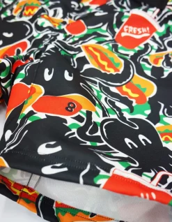 NUEZZZ EiGHT ARMS All-Over Print Shorts