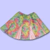 NUEZZZ Rough Sketch All-Over Print Cheer Skirt