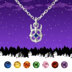 Obey Me! Silver Logo Necklace