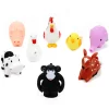Omoshiro Sound LED Light Animal Keychain Collection
