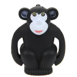 Omoshiro Sound LED Light Animal Keychain Collection