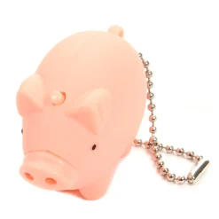 Omoshiro Sound LED Light Animal Keychain Collection