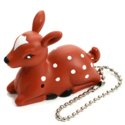 Omoshiro Sound LED Light Animal Keychain Collection