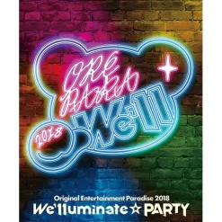 Original Entertainment Paradise Ore Para 2018 We'lluminate☆PARTY Blu-ray