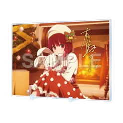Oshi no Ko Acrylic Panel with Foil-stamped Signature Xmas 2023 Ver.