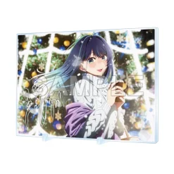 Oshi no Ko Acrylic Panel with Foil-stamped Signature Xmas 2023 Ver.