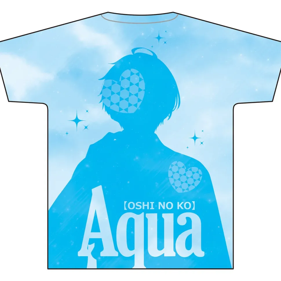 Oshi no Ko Full Graphic T-Shirt Aqua
