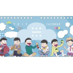 Osomatsu-san 2019 Desktop Calendar