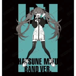 Piapro Characters Hatsune Miku: Band Ver. Art by tarou2 Men's Hoodie