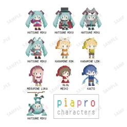 Piapro Characters One Night Jinro Collaboration: Pixel Art Ver. Back Print Women's T-Shirt