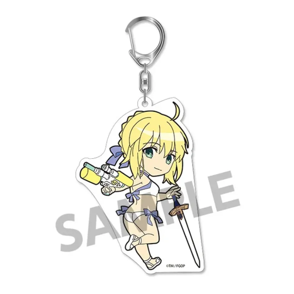 Pikuriru! Fate/Grand Order Trading Acrylic Keychain Charms Vol. 7 Box Set