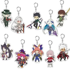 Pikuriru! Fate/Grand Order Trading Acrylic Keychain Charms Vol. 4 Box Set (Re-run)