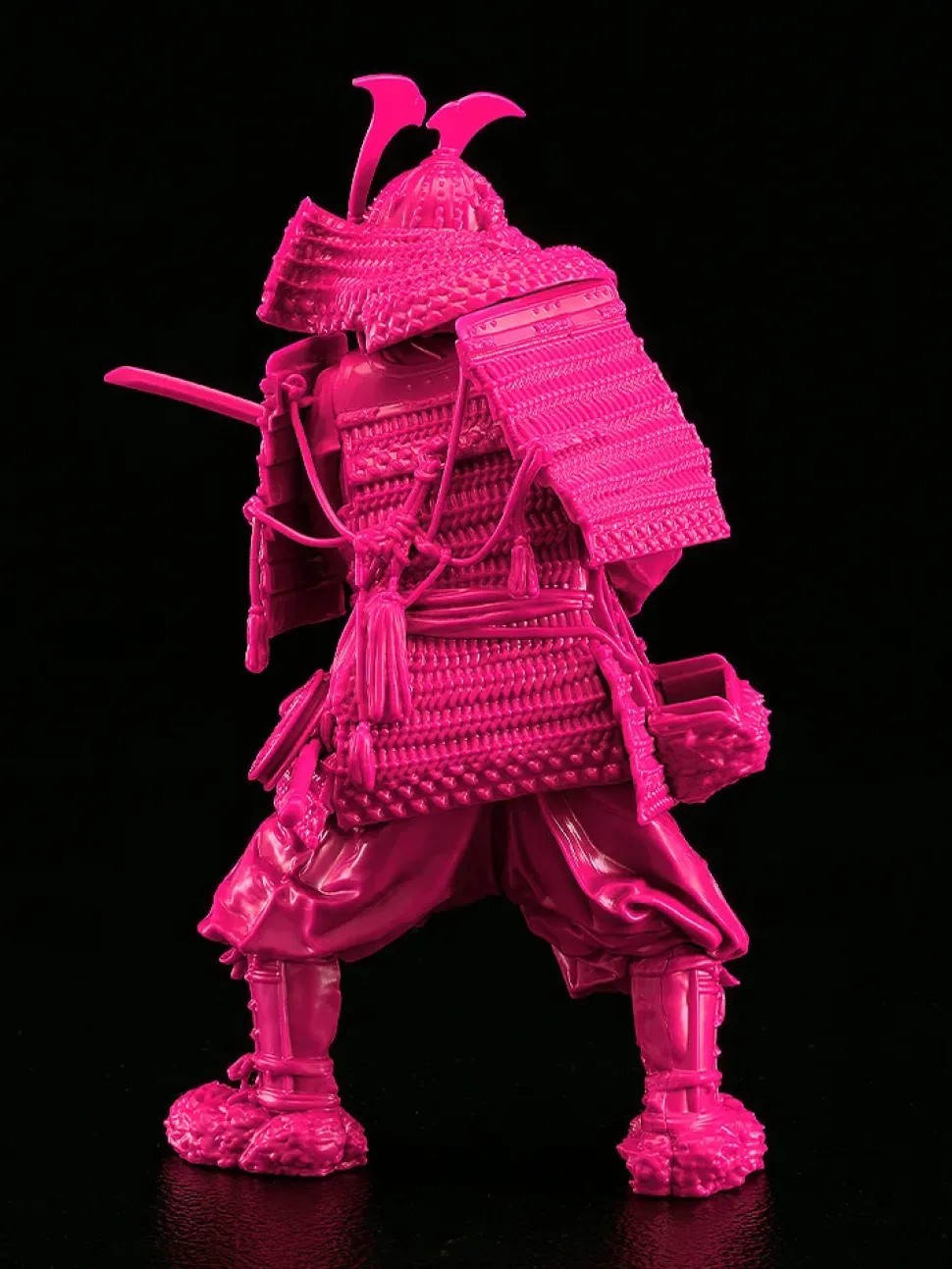 PLAMAX 1/12 Scale Kamakura Period Armored Warrior: Pink Color Edition