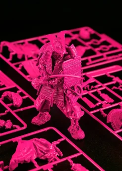 PLAMAX 1/12 Scale Kamakura Period Armored Warrior: Pink Color Edition
