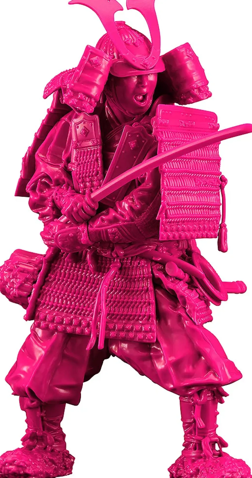 PLAMAX 1/12 Scale Kamakura Period Armored Warrior: Pink Color Edition