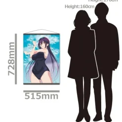 Please Put Them On, Takamine-San B2 Tapestry Takane Takamine: School Swimsuit Ver.
