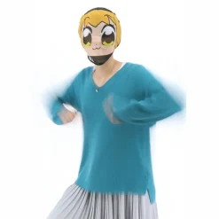 Pop Team Epic Popuko Cosplay Mask