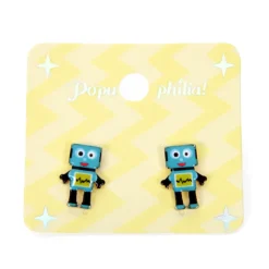 Popuphilia! Robot Pierced Earrings