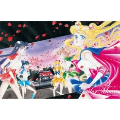 Pretty Guardian Sailor Moon 25th Anniversary Premium Frame Stamp Set w/ Pretty Guardians Member-Limited Clear Folder