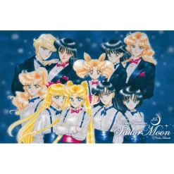 Pretty Guardian Sailor Moon 25th Anniversary Premium Frame Stamp Set w/ Pretty Guardians Member-Limited Clear Folder