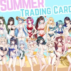 Production Kawaii Summer Trading Card 2024 All in One Set w/ Special Card
