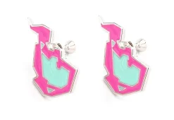 Promare Burnish Flare Clip-On Earrings
