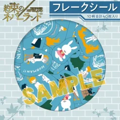 Promised Neverland Yuru Palette Flake Stickers