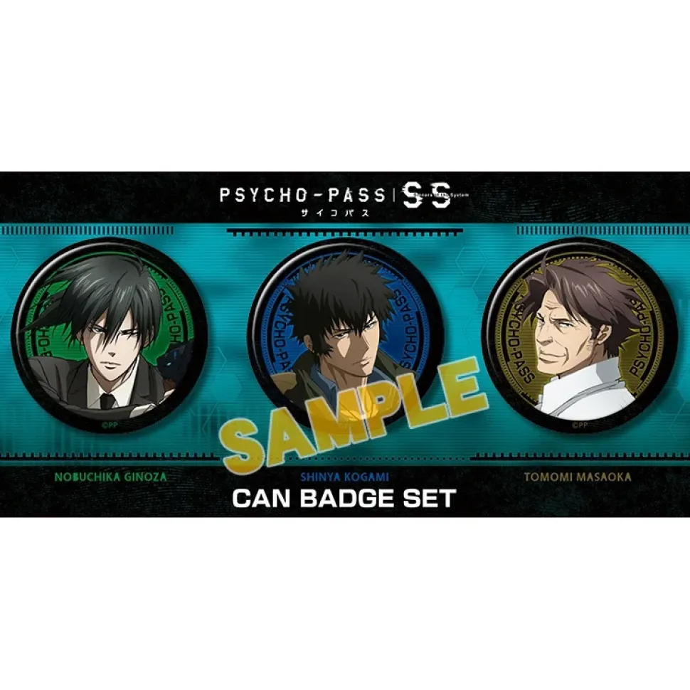 Psycho-Pass: Sinners of the System Pin Badge Set