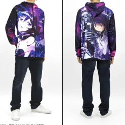 Puella Magi Madoka Magica the Movie -Rebellion- Homura Full Graphic Dry Hoodie