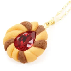 Q-pot. Jewel Cookie Strawberry Necklace