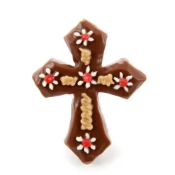 Q-pot. Parlor Cross Chocolat Ring