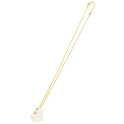 Q-pot. Petit Ghost Sheets Necklace / Black Bat Charm / Jack-o-lantern Charm Set