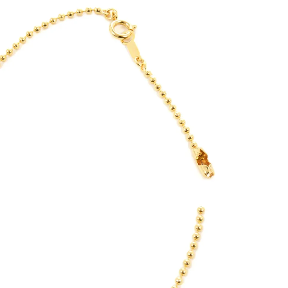 Q-pot. Petit Ghost Sheets Necklace / White Veil Charm / Q Hatchet Charm Set