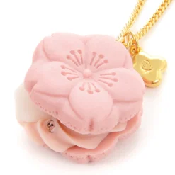 Q-pot. Sakura Monaka Necklace