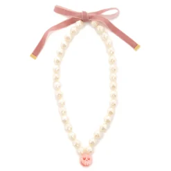 Q-pot. The Skull Fell in Love Pearl Necklace