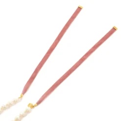 Q-pot. The Skull Fell in Love Pearl Necklace