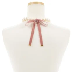 Q-pot. The Skull Fell in Love Pearl Necklace