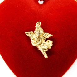 Q-pot. x Q-pid. Melty Heart Red Necklace