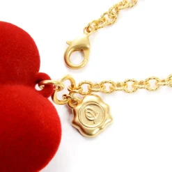 Q-pot. x Q-pid. Melty Heart Red Necklace