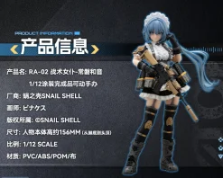 RA-02 Tactical Maid Tokiwa Kazune 1/12 Scale Action Figure (Re-run)