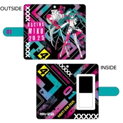 Racing Miku 2025 Ver. Book Type Smartphone Case Vol. 1