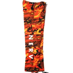 Radio Eva 622 NERV B.D.U. Red Cargo Pants