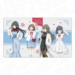 Rascal Does Not Dream of a Knapsack Kid Rubber Desk Mat Winter Ver.