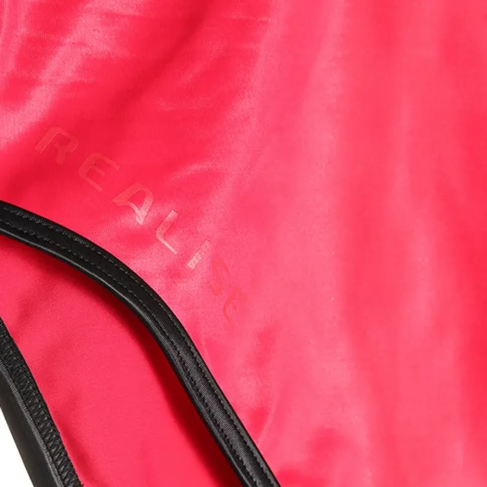 REALISE Front Zipper Competitive Swimwear Costume SSW (Red x Black)